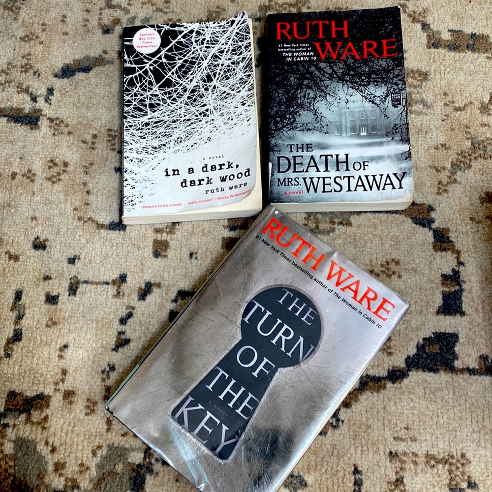 Set of 3 Ruth Ware Novels